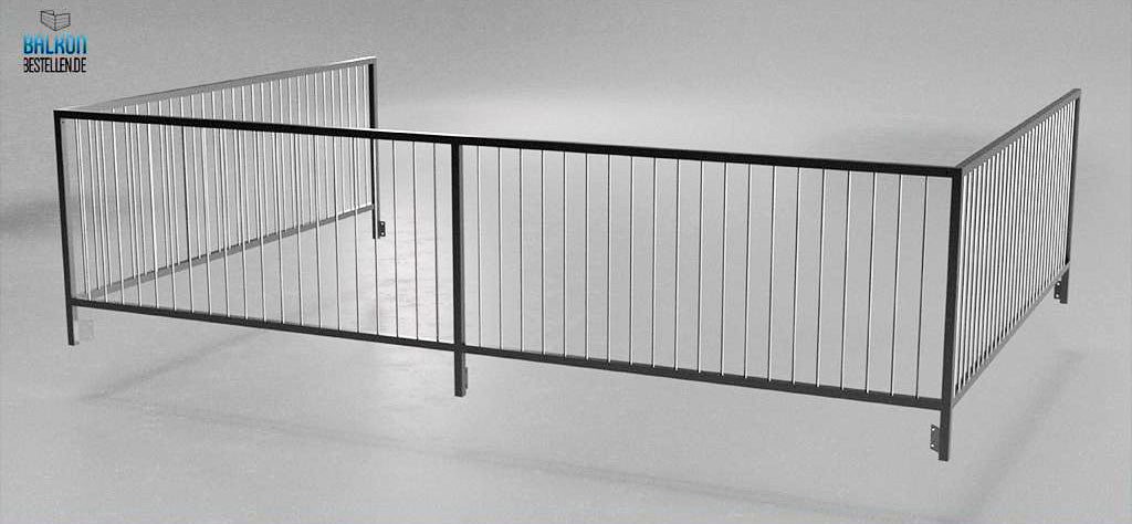 Anbaubalkon 4x2x3